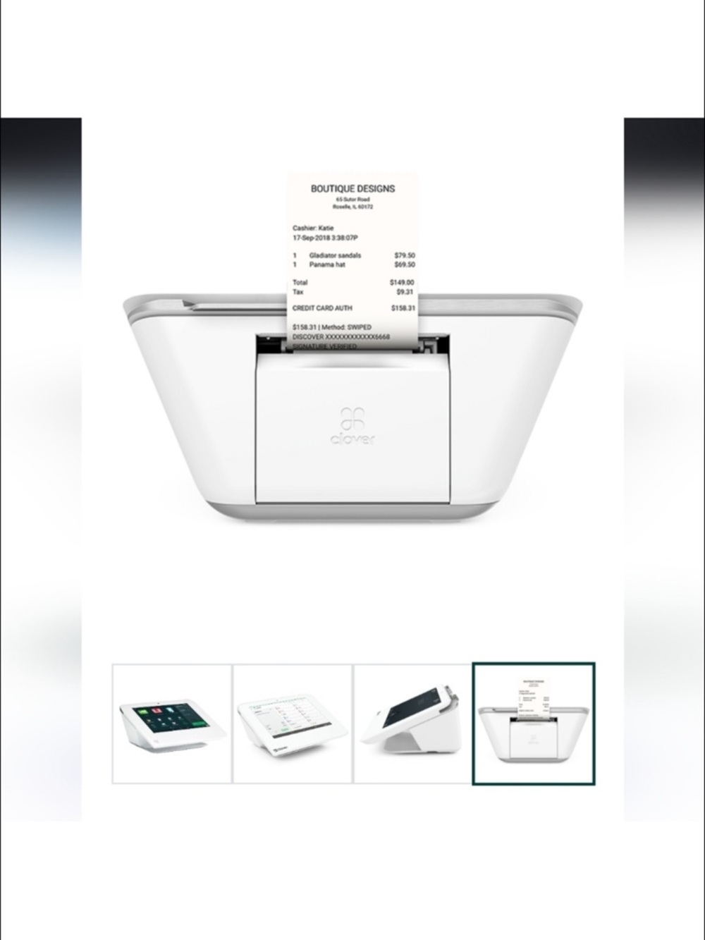 Clover Mini POS System - Picture 3 of 14
